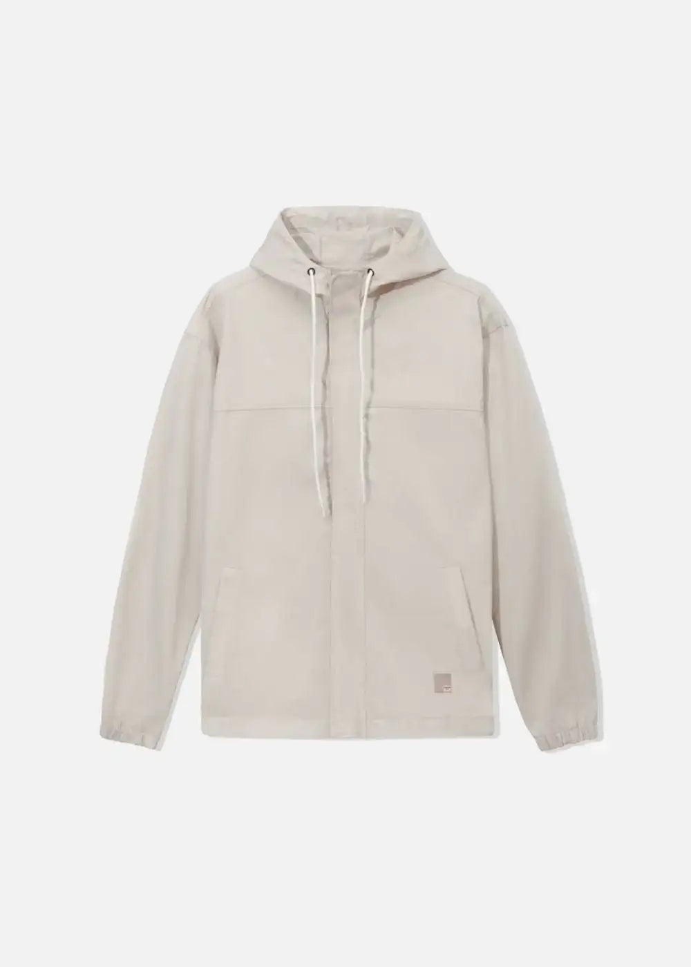 Áo khoác nam màu be, thiết kế hoodie, chất liệu mềm, tôn dáng, thời trang bền đẹp