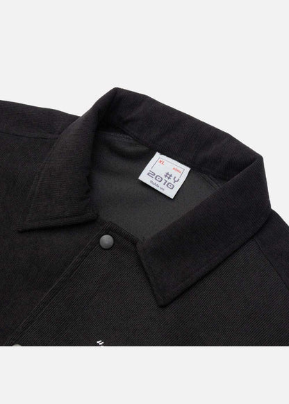 Áo Khoác Kaki Corduroy Ít Nhăn Seventy Seven 37 Đen - YaMe.vn