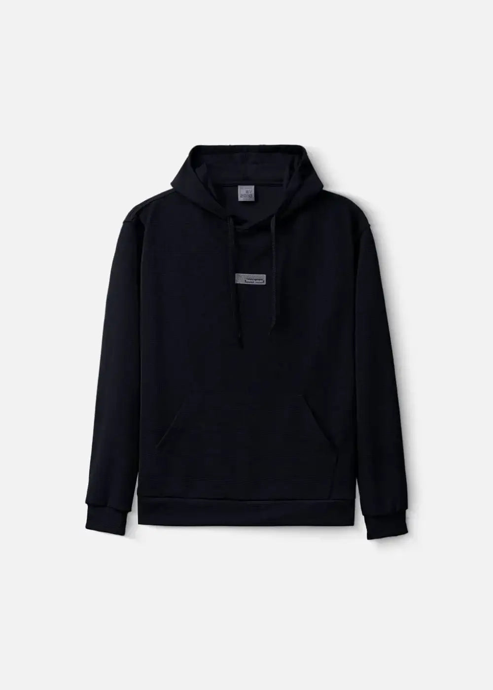 Áo Khoác Hoodie Waffle Thoáng Khí Seventy Seven 39 Đen - YaMe.vn