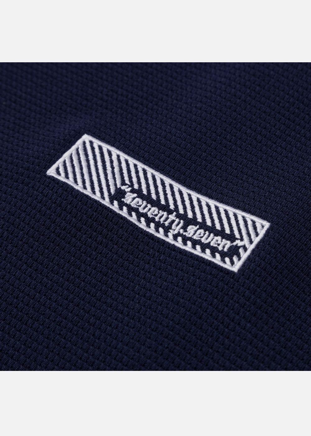 Áo Khoác Hoodie Waffle Thoáng Khí Seventy Seven 39 Xanh Dương Đậm - YaMe.vn