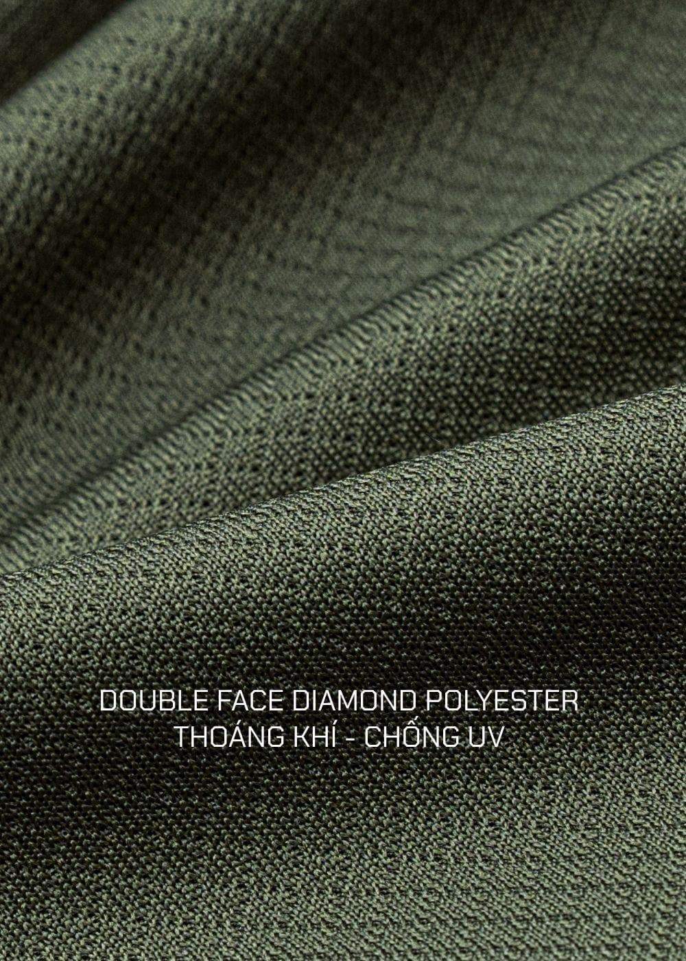 Áo Khoác Thể Thao Chống UV The Beginner 006 Xanh Lá Đậm - YaMe.vn