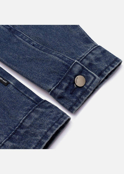 Áo Khoác Jeans Classic Bền The Original 36 Xanh Dương Đậm - YaMe.vn