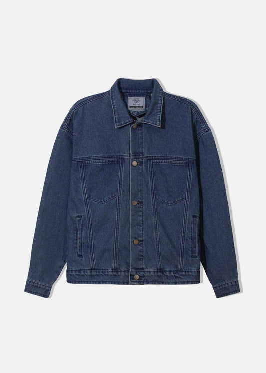 Áo Khoác Jeans Classic Bền The Original 36 Xanh Dương Đậm - YaMe.vn