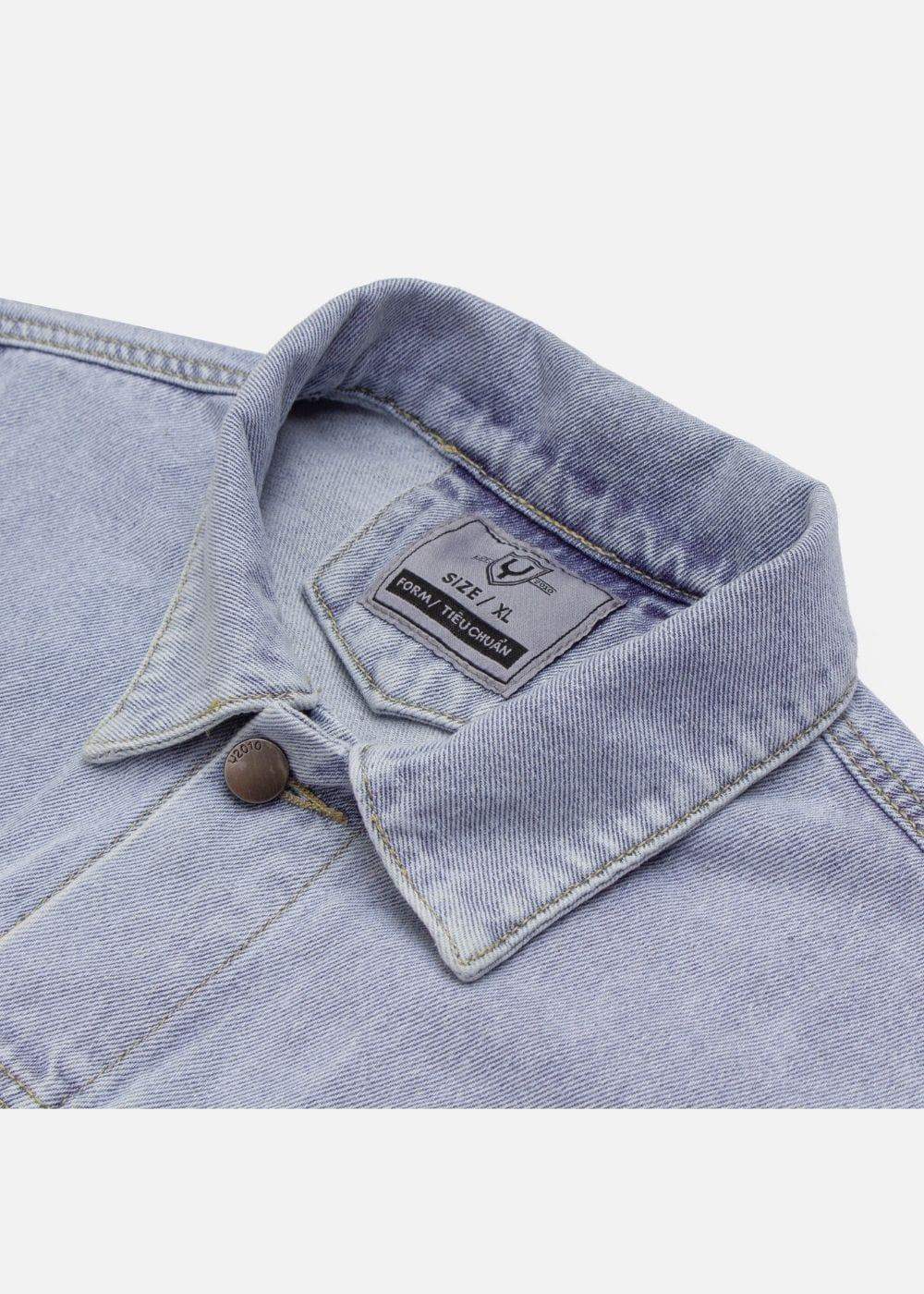 Áo Khoác Jeans Classic Bền The Original 36 Xanh Dương Nhạt - YaMe.vn