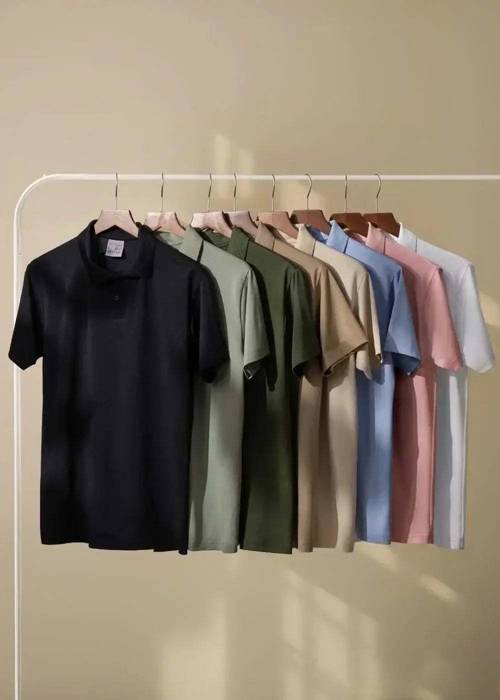 Áo polo nam nhiều màu, thiết kế tinh tế, mặc bền, mặc mềm, không lỗi mốt