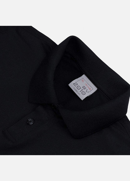 Áo polo nam đen cổ bẻ, chất liệu mềm mại, thiết kế tinh tế tôn dáng, không lỗi mốt