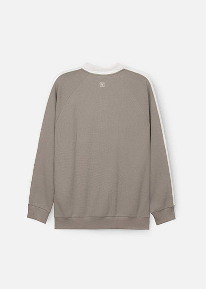 Áo Polo Sweater Cổ Khóa Kéo No Style M38 Xám Đậm - YaMe.vn