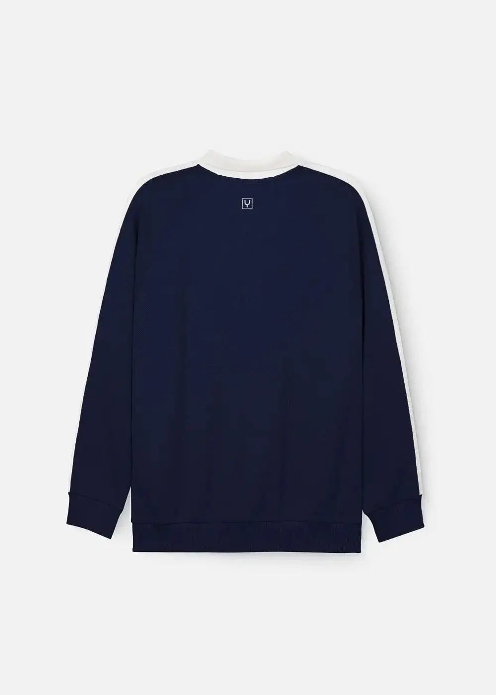 Áo Polo Sweater Cổ Khóa Kéo No Style M38 Xanh Dương Đậm - YaMe.vn