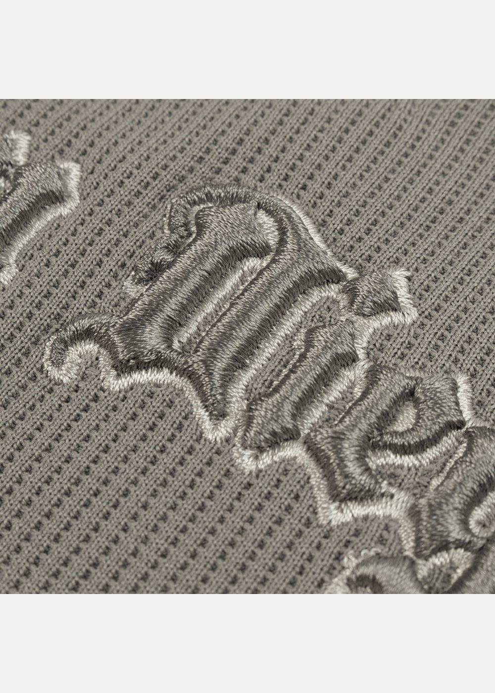 Áo Polo Sweater Cổ Khóa Kéo No Style M41 Xám - YaMe.vn