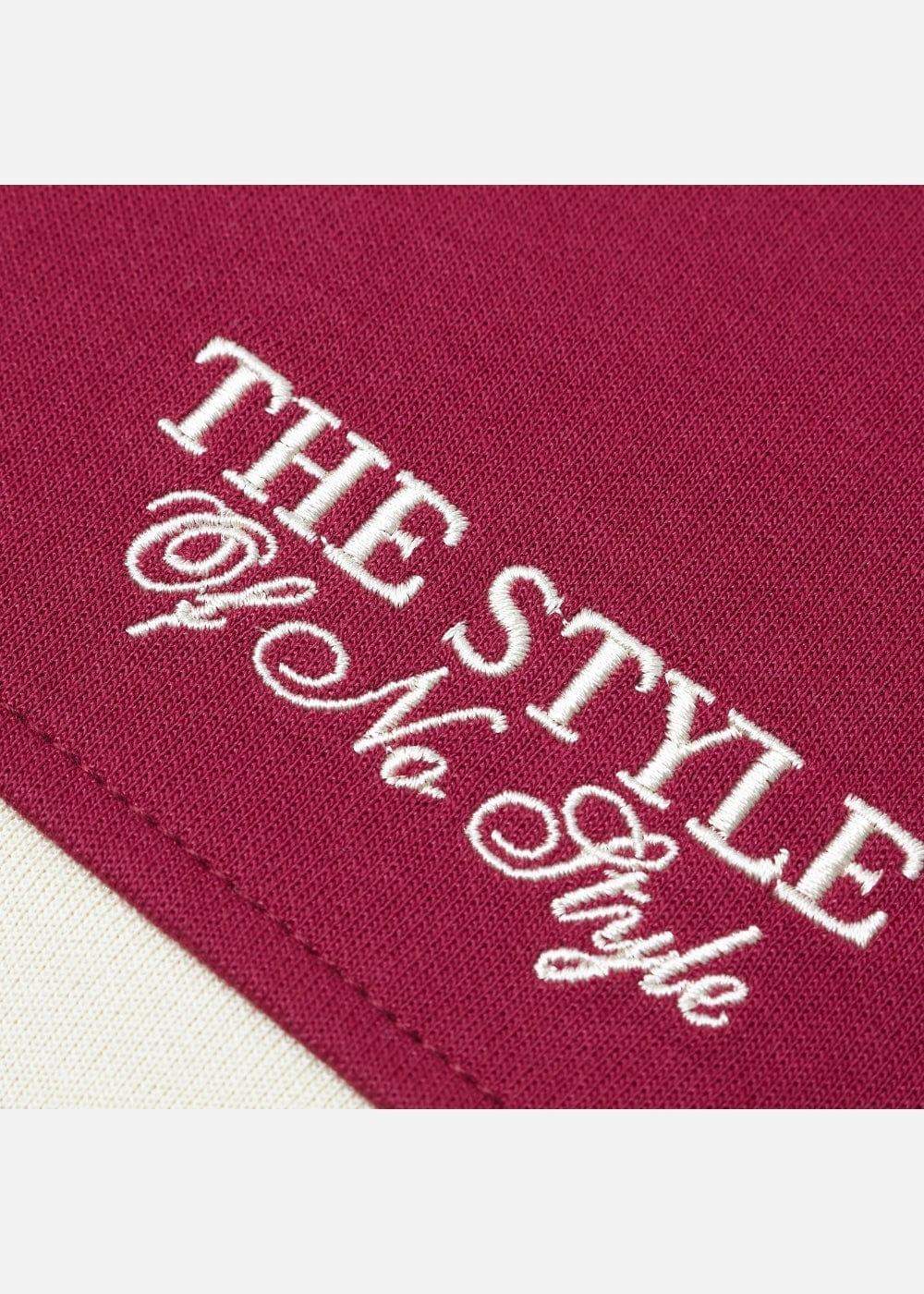 Áo Polo Sweater Cotton Phối Màu No Style M36 Đỏ Be - YaMe.vn