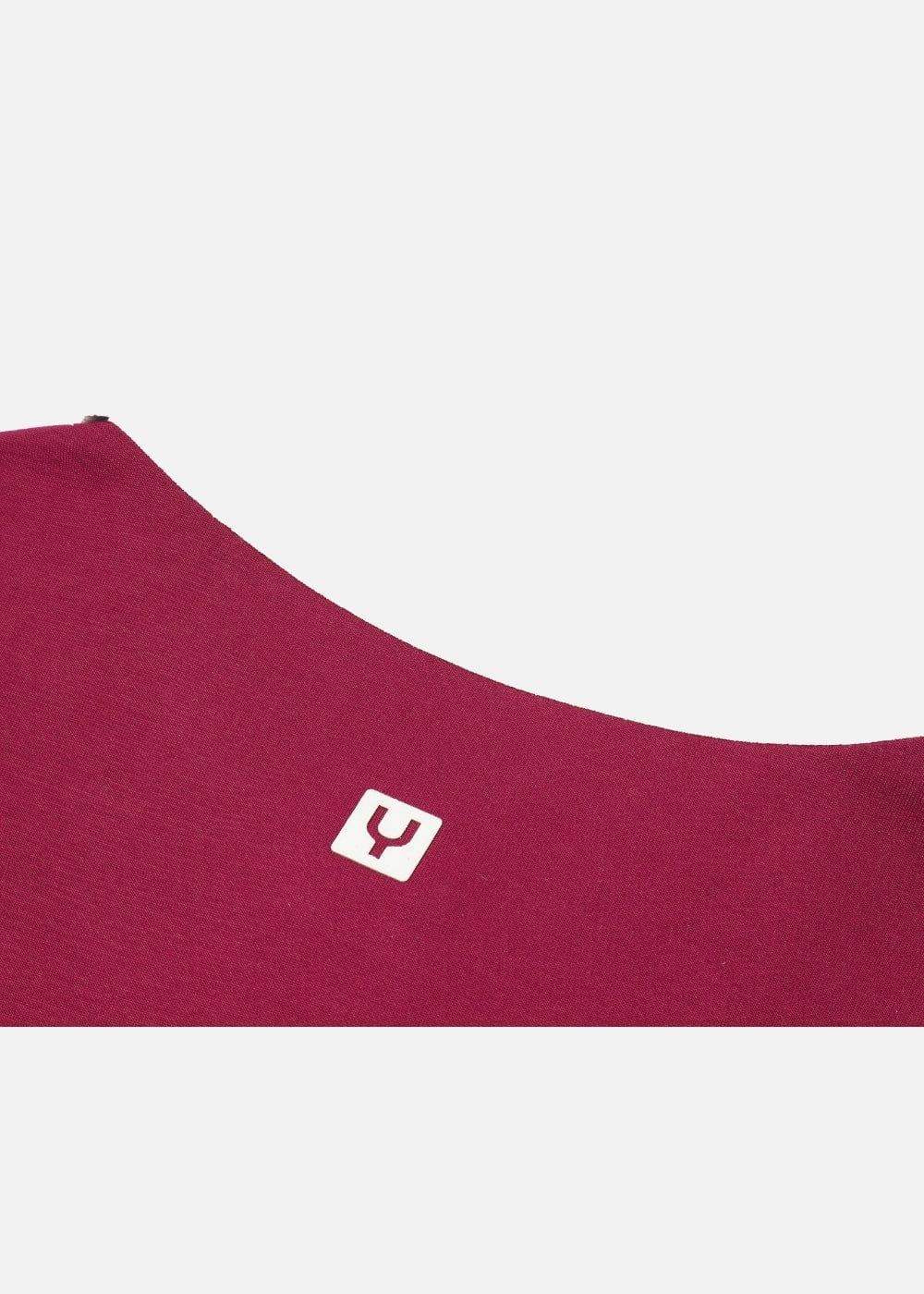 Áo Polo Sweater Cotton Phối Màu No Style M36 Đỏ Be - YaMe.vn