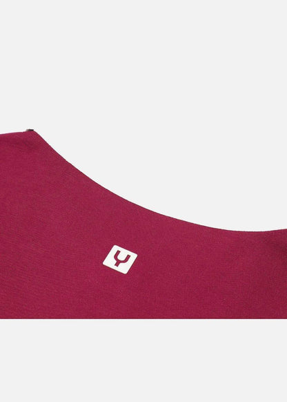 Áo Polo Sweater Cotton Phối Màu No Style M36 Đỏ Be - YaMe.vn
