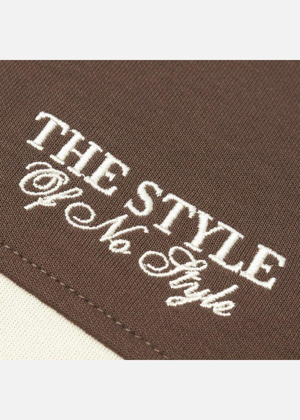 Áo Polo Sweater Cotton Phối Màu No Style M36 Nâu Be - YaMe.vn