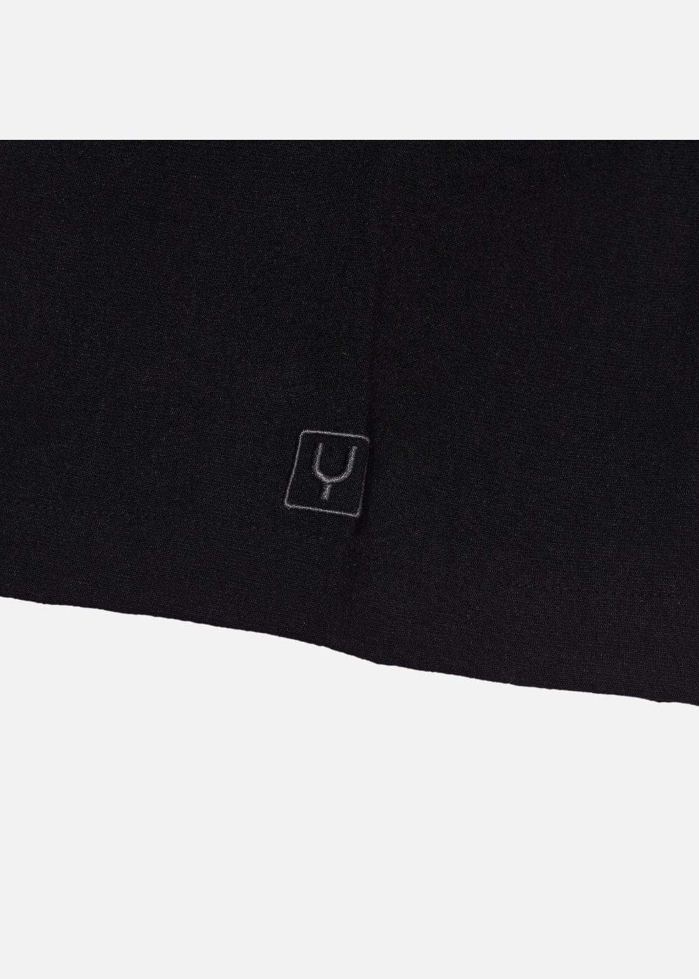 Áo Sơ Mi Hiệu Ứng Linen Ít Nhăn No Style M117 Đen - YaMe.vn