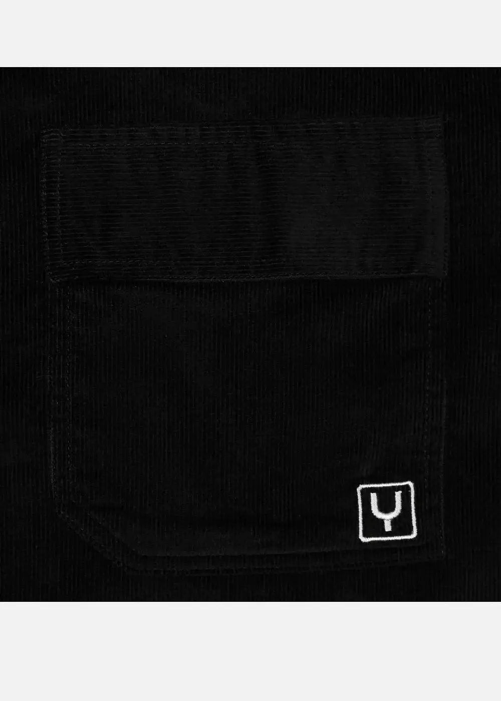 Áo Sơ Mi Tay Dài Vải Corduroy Ít Nhăn No Style M65 Đen - YaMe.vn