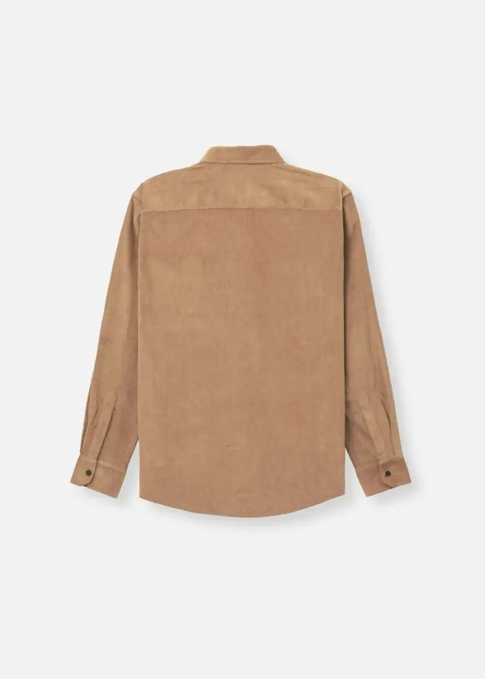 Áo Sơ Mi Tay Dài Vải Corduroy Ít Nhăn No Style M65 Nâu - YaMe.vn