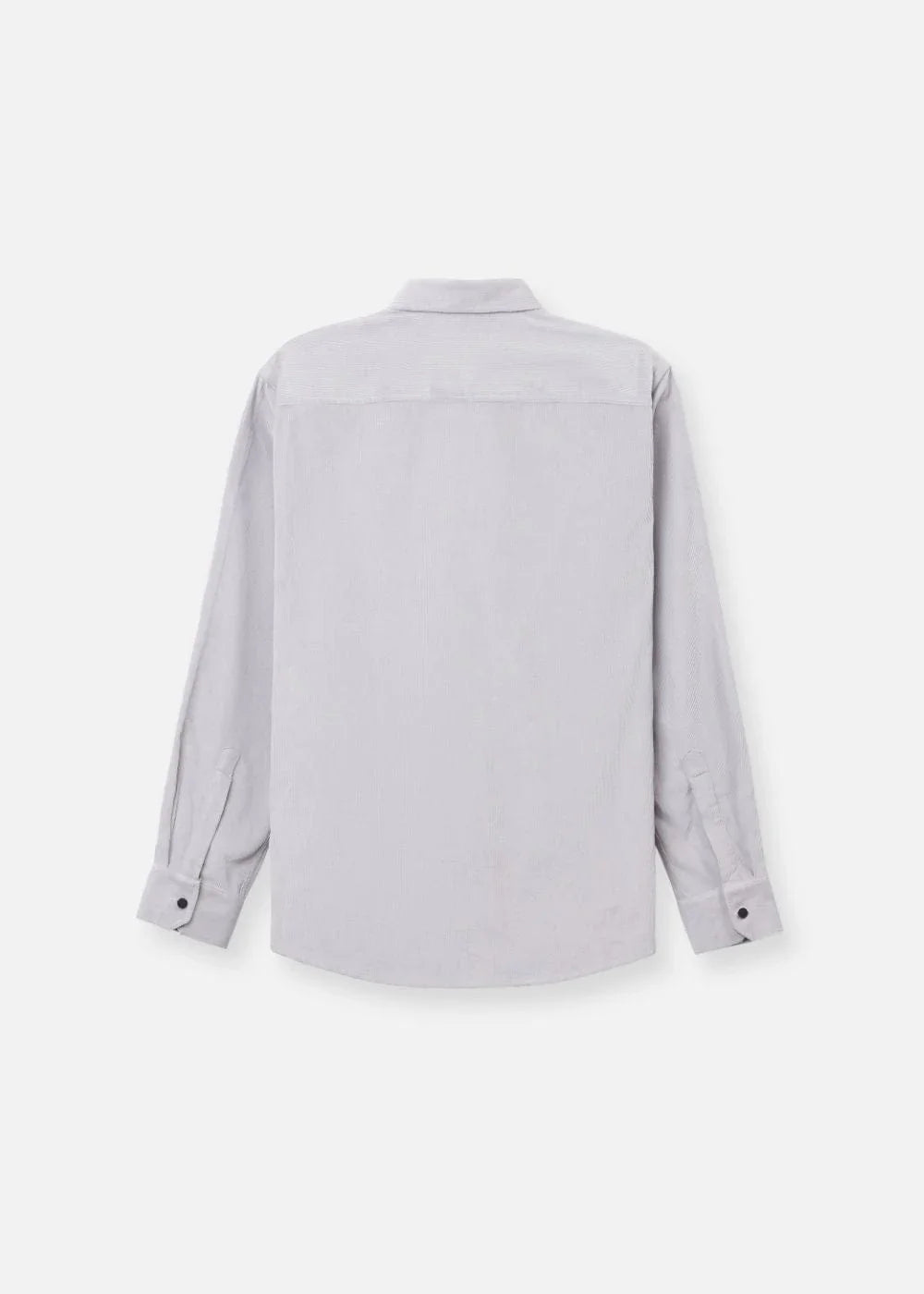 Áo Sơ Mi Tay Dài Vải Corduroy Ít Nhăn No Style M65 Xám - YaMe.vn