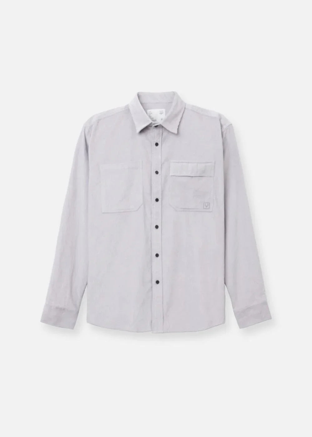 Áo Sơ Mi Tay Dài Vải Corduroy Ít Nhăn No Style M65 Xám - YaMe.vn