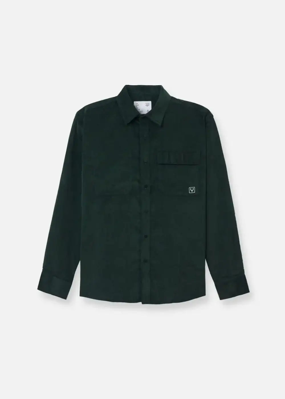 Áo Sơ Mi Tay Dài Vải Corduroy Ít Nhăn No Style M65 Xanh Lá Đậm - YaMe.vn