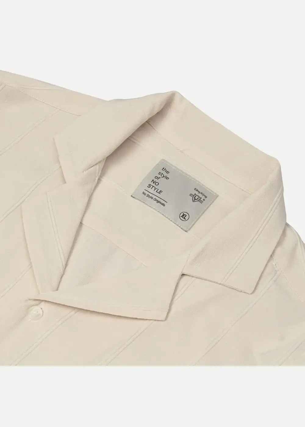 Áo Sơ Mi Cuban Jacquard Co Giãn No Style M81 Be - YaMe.vn