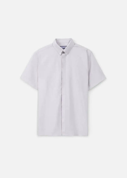 Áo Sơ Mi Modal Mềm Mịn Ít Nhăn Non Branded 33 Xám Nhạt - YaMe.vn