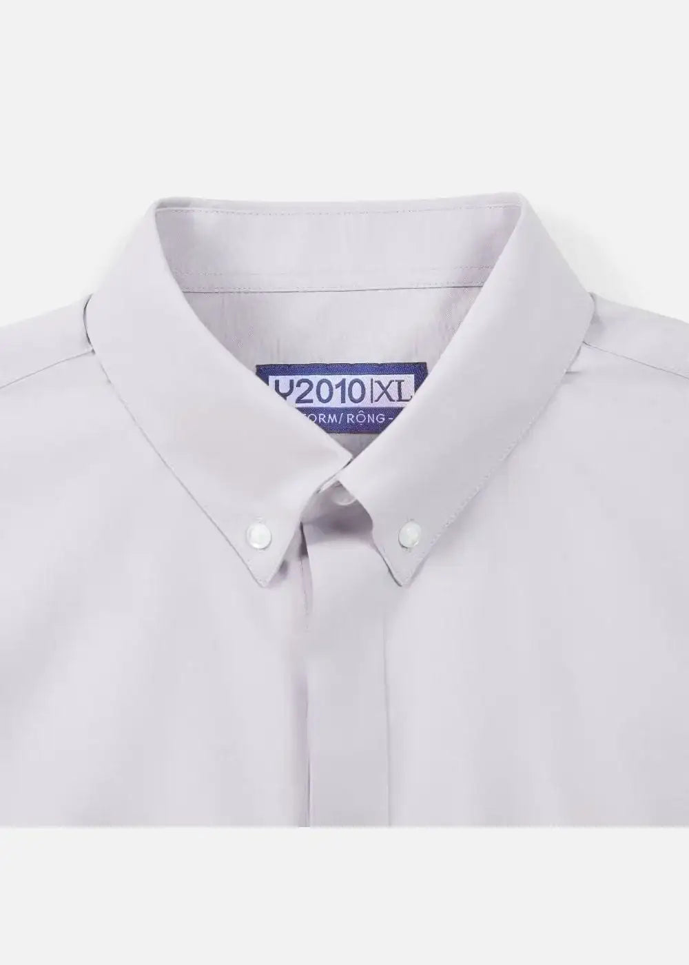 Áo Sơ Mi Modal Mềm Mịn Ít Nhăn Non Branded 33 Xám Nhạt - YaMe.vn