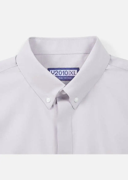 Áo Sơ Mi Modal Mềm Mịn Ít Nhăn Non Branded 33 Xám Nhạt - YaMe.vn