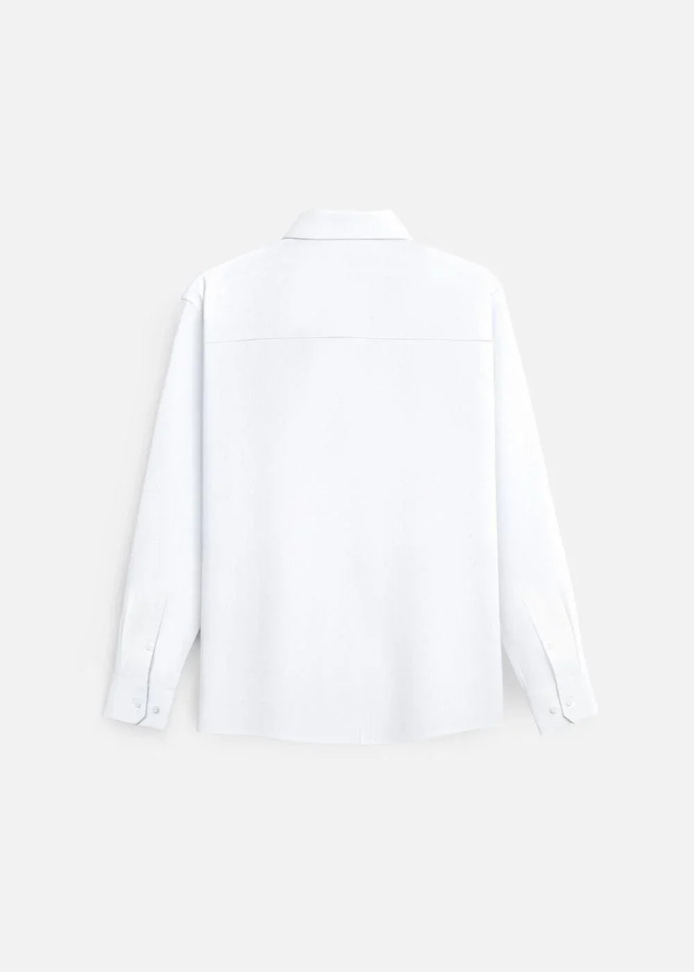 Áo Sơ Mi Tay Dài Vải Ngải Cứu Kháng Khuẩn The CEO 001 Trắng - YaMe.vn