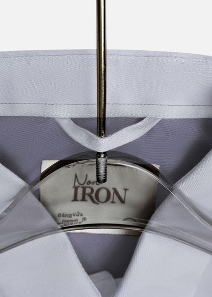 Áo Sơ Mi Tay Dài Vải Ngải Cứu Kháng Khuẩn The CEO 001 Xám Nhạt - YaMe.vn