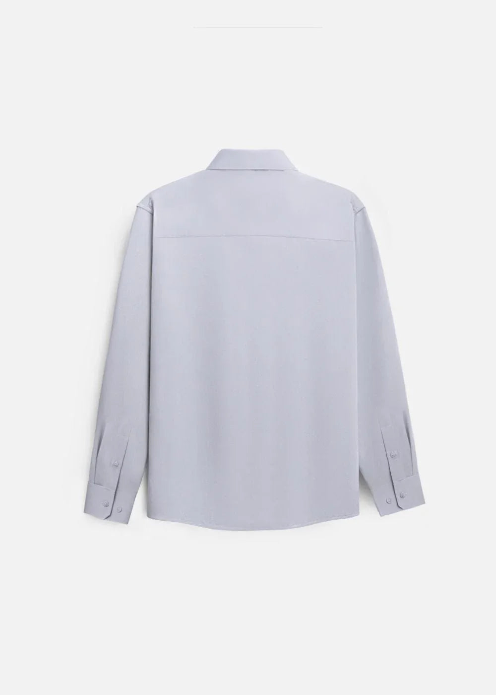 Áo Sơ Mi Tay Dài Vải Ngải Cứu Kháng Khuẩn The CEO 001 Xám Nhạt - YaMe.vn