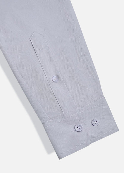 Áo Sơ Mi Tay Dài Vải Ngải Cứu Kháng Khuẩn The CEO 001 Xám Nhạt - YaMe.vn