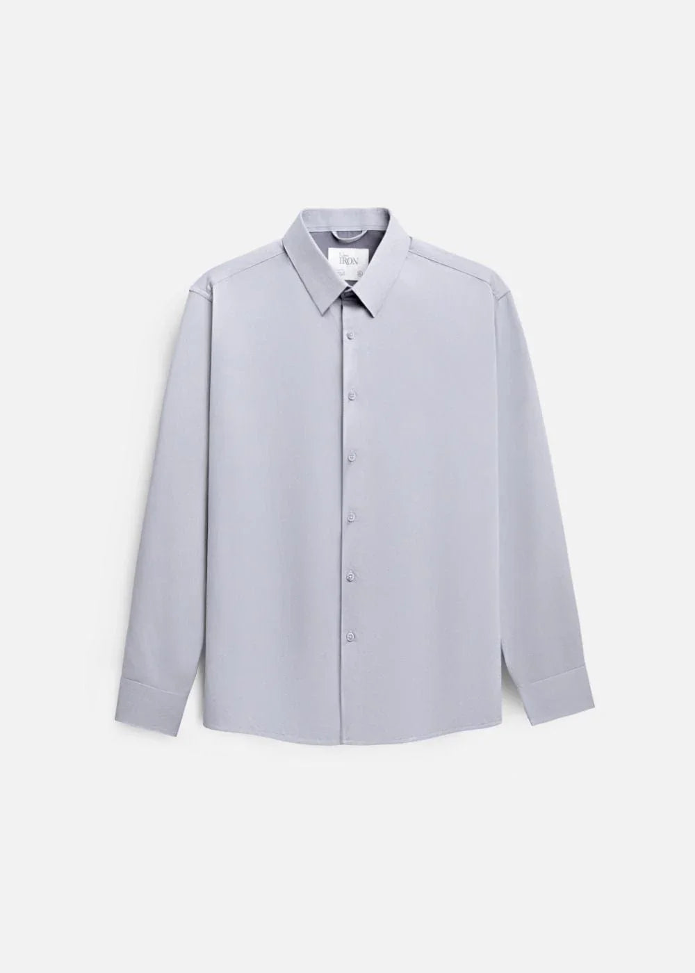 Áo Sơ Mi Tay Dài Vải Ngải Cứu Kháng Khuẩn The CEO 001 Xám Nhạt - YaMe.vn