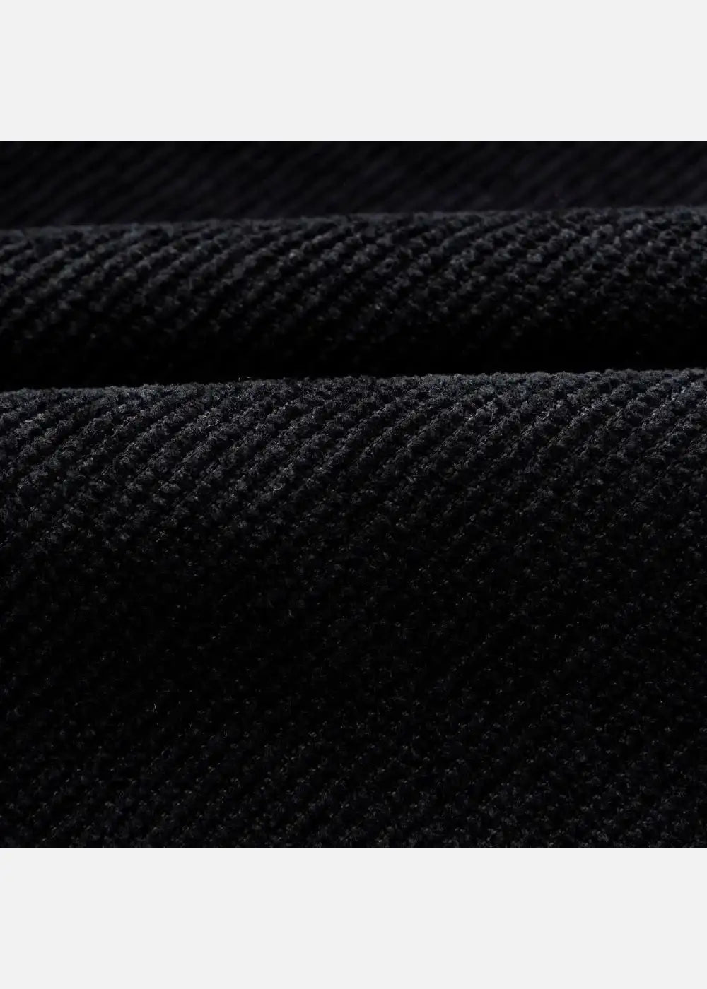 Áo Sơ Mi Tay Ngắn Vải Nhung Corduroy Retro Ít Nhăn Seventy Seven 22 Đen - YaMe.vn
