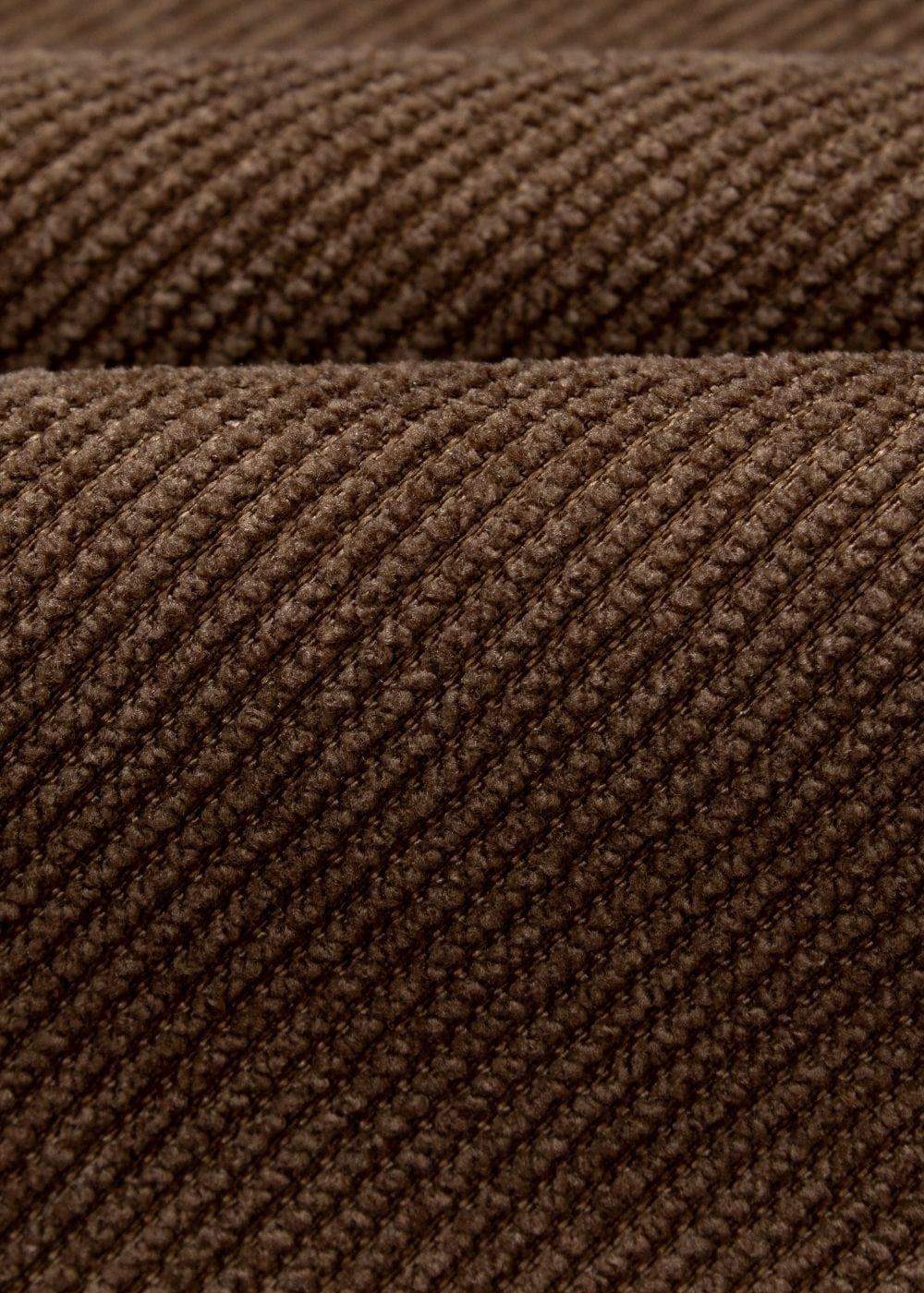 Áo Sơ Mi Tay Ngắn Vải Nhung Corduroy Retro Ít Nhăn Seventy Seven 22 Nâu Đen - YaMe.vn
