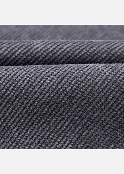 Áo Sơ Mi Cuban Corduroy Ít Nhăn Seventy Seven 23 Xám Đậm - YaMe.vn