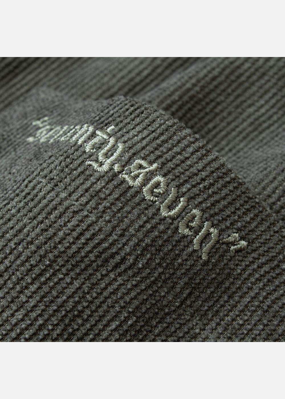 Áo Sơ Mi Cuban Corduroy Ít Nhăn Seventy Seven 23 Xanh Lá Đậm - YaMe.vn