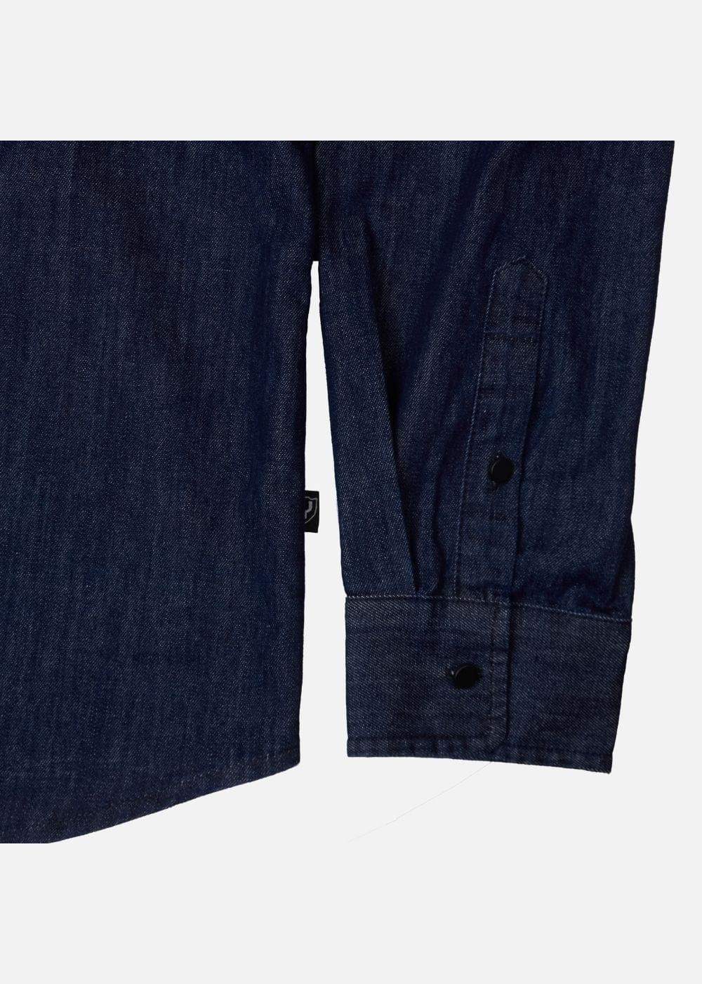 Áo Khoác Sơ Mi The Original M050 Xanh Dương Đậm - YaMe.vn