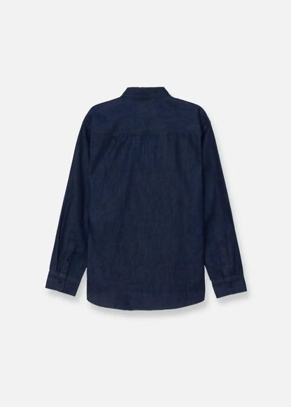 Áo Khoác Sơ Mi The Original M050 Xanh Dương Đậm - YaMe.vn