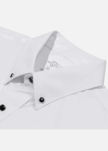 Áo Sơ Mi Tay Dài Vải Bamboo Kháng Khuẩn The CEO 007 Trắng - YaMe.vn