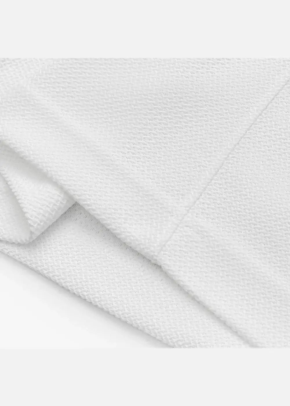 Áo Thun Polo Mesh Jacquard Thoáng Khí The Weekend 032 Trắng - YaMe.vn