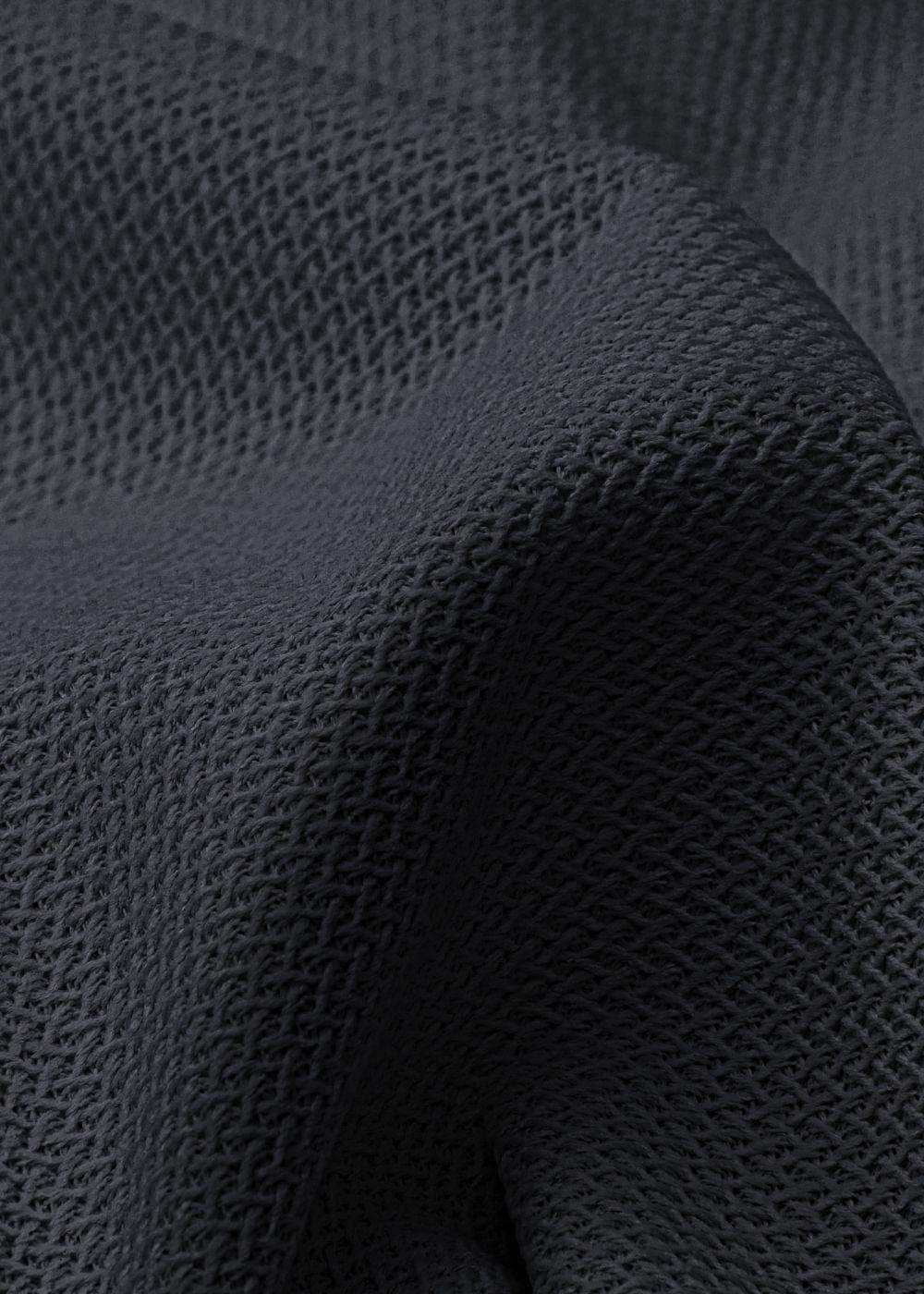 Áo Thun Polo Mesh Jacquard Thoáng Khí The Weekend 032 Xám Đậm - YaMe.vn