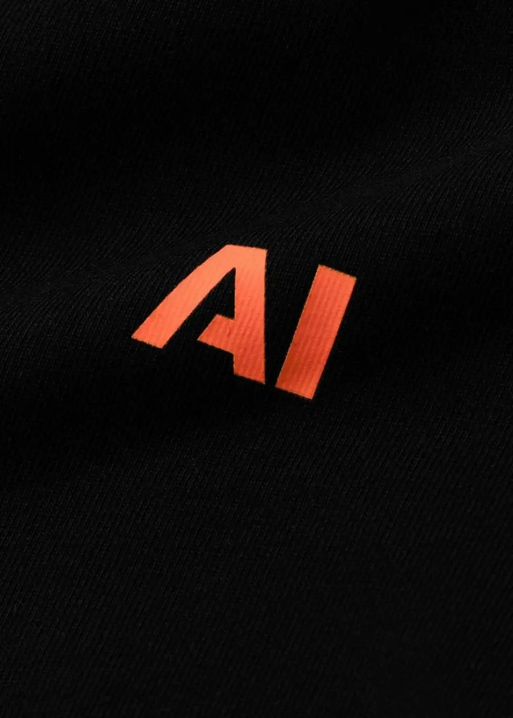 Áo Thun Neon AI No Style M205 Đen - YaMe.vn