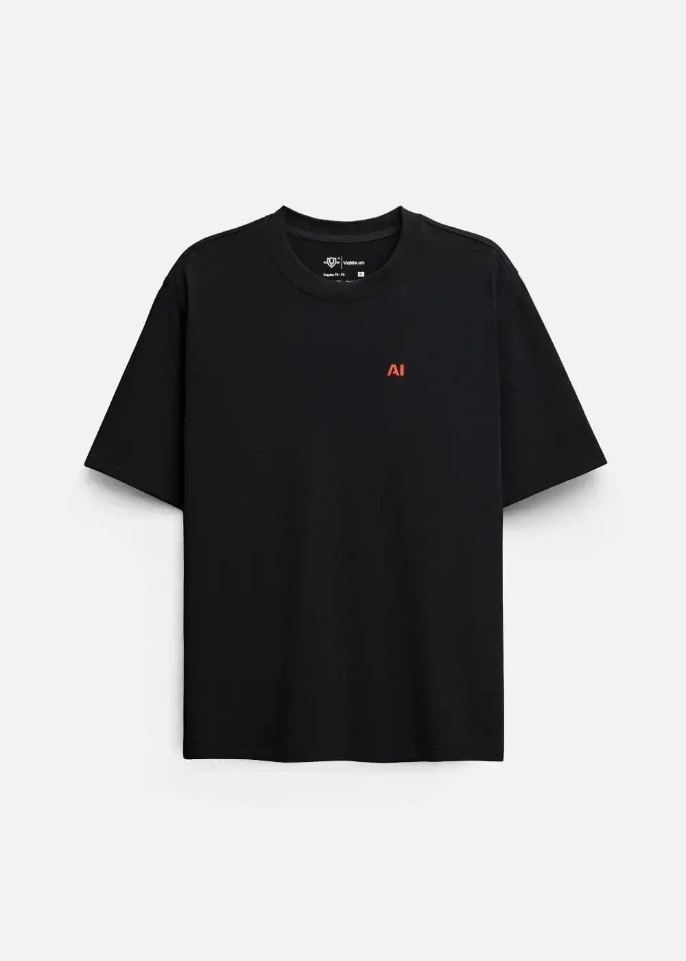 Áo Thun Neon AI No Style M205 Đen - YaMe.vn