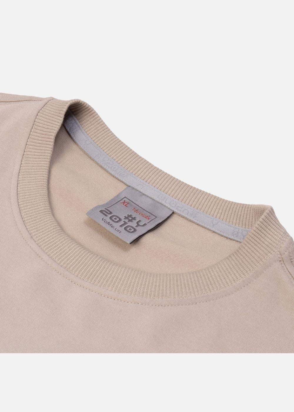 Áo Thun Sweater Mềm Mịn Mát The Minimalist 008 Nâu - YaMe.vn