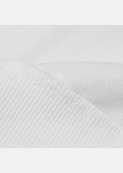 Áo Thun Sweater Mềm Mịn Mát The Minimalist 008 Trắng - YaMe.vn