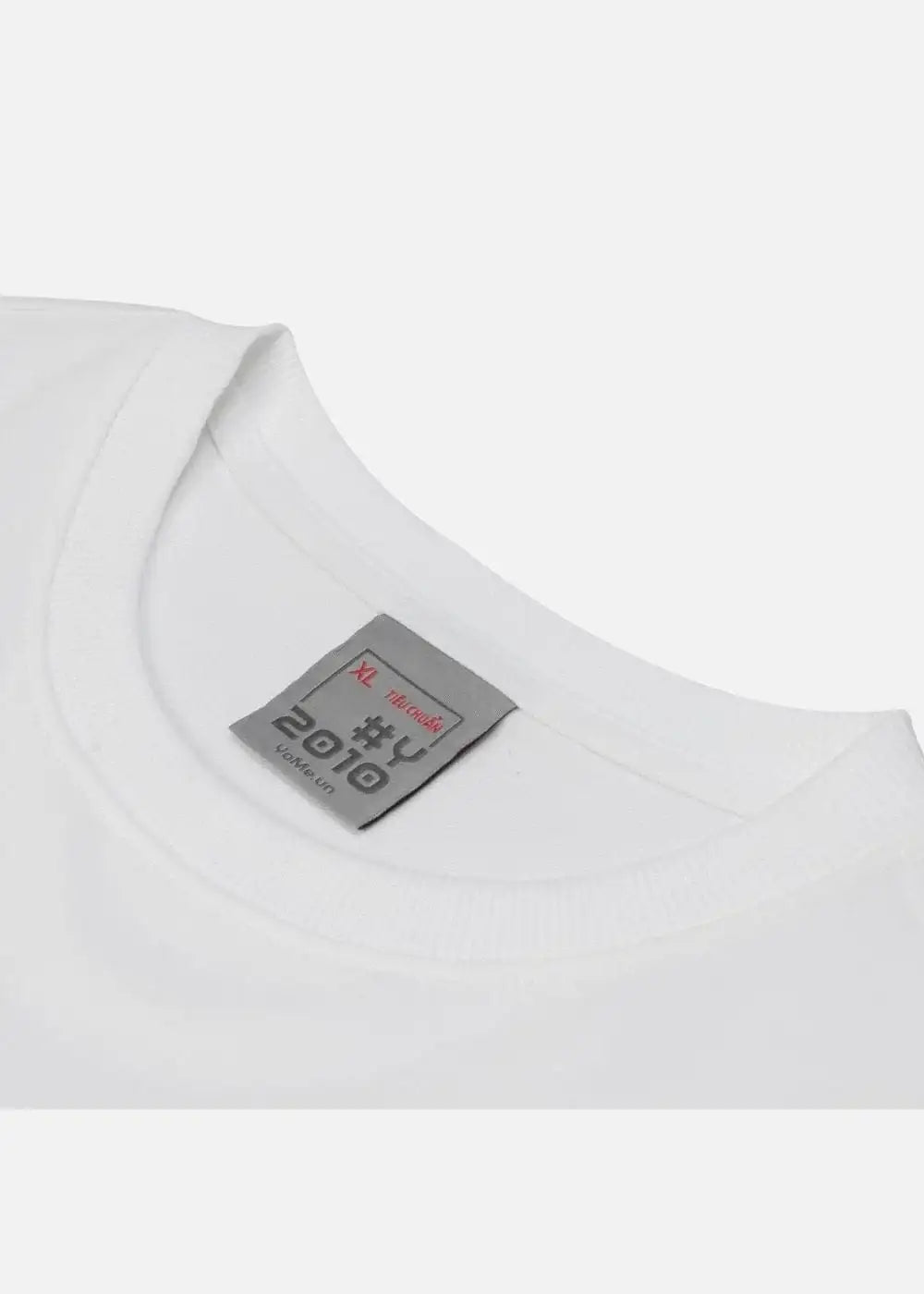 Áo Thun Sweater Mềm Mịn Mát The Minimalist 008 Trắng - YaMe.vn