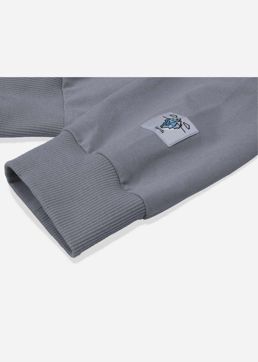 Áo Thun Sweater Mềm Mịn Mát The Minimalist 008 Xám - YaMe.vn
