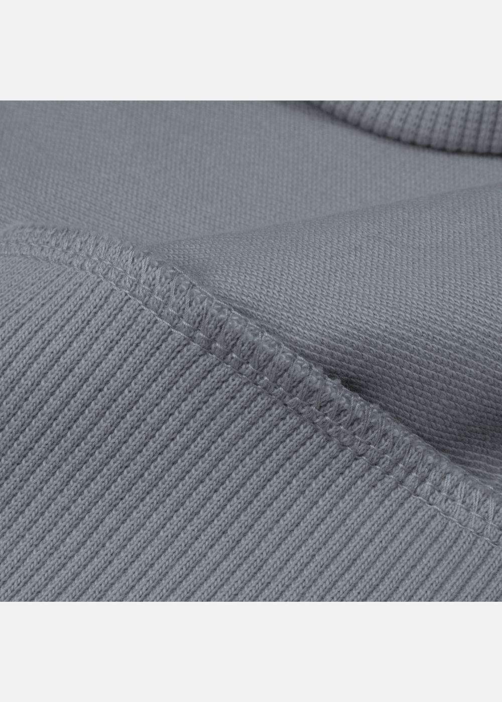 Áo Thun Sweater Mềm Mịn Mát The Minimalist 008 Xám - YaMe.vn