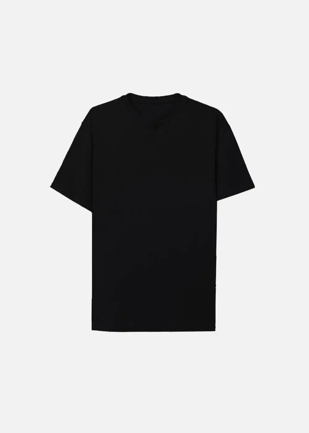 Áo Thun Tay Ngắn Mềm Mịn Mát The Minimalist 007 Đen - YaMe.vn