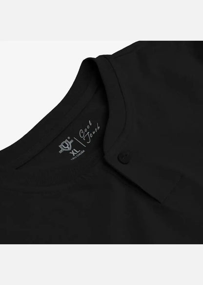 Áo Thun Tay Ngắn Mềm Mịn Mát The Minimalist 007 Đen - YaMe.vn